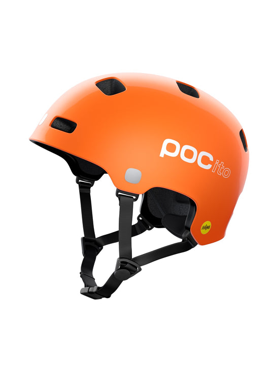 Kask rowerowy POCITO CRANE MIPS - pomarańczowy - Adventure Sports
