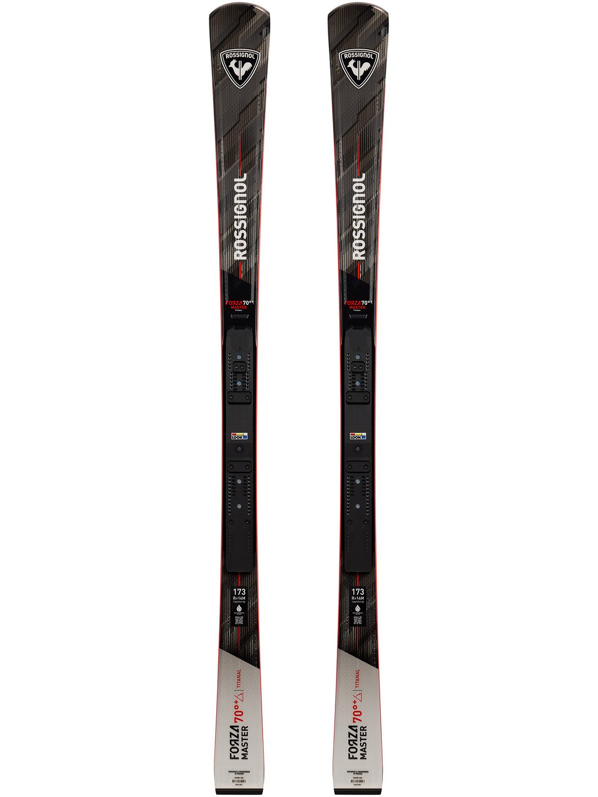 Narty ROSSIGNOL FORZA 70° Ti+ Master R22 + wiązania LOOK SPX12 Race Metrix