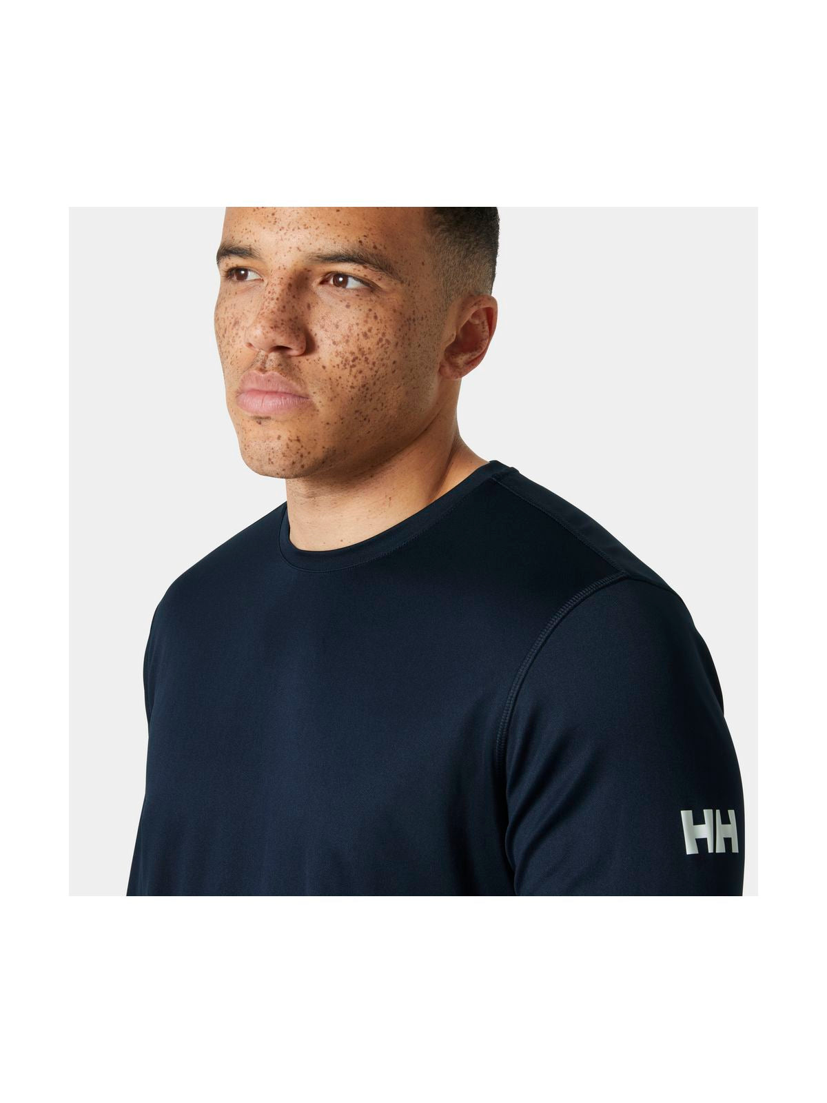 Bielizna termiczna męska HELLY HANSEN HH TECH CREW LS 2.0 granatowa