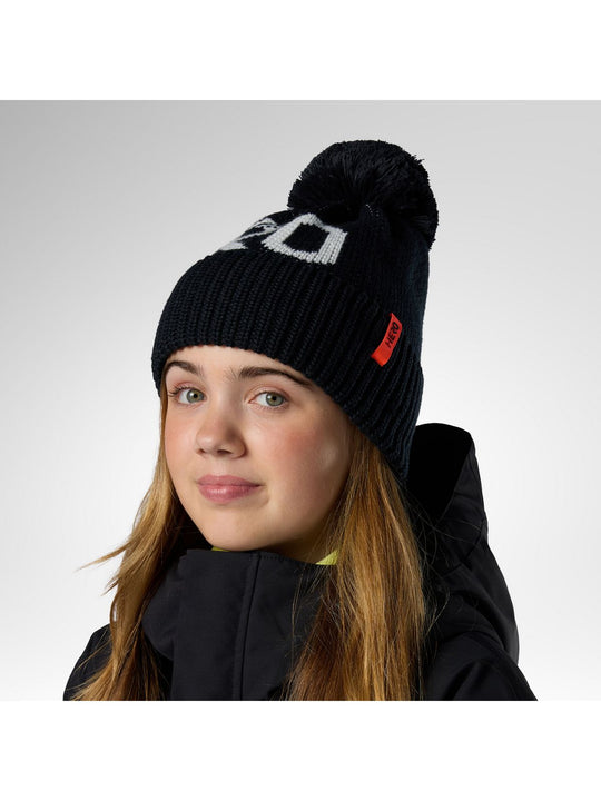 Czapka juniorska ROSSIGNOL Jr Hero Pompom Beanie czarna
