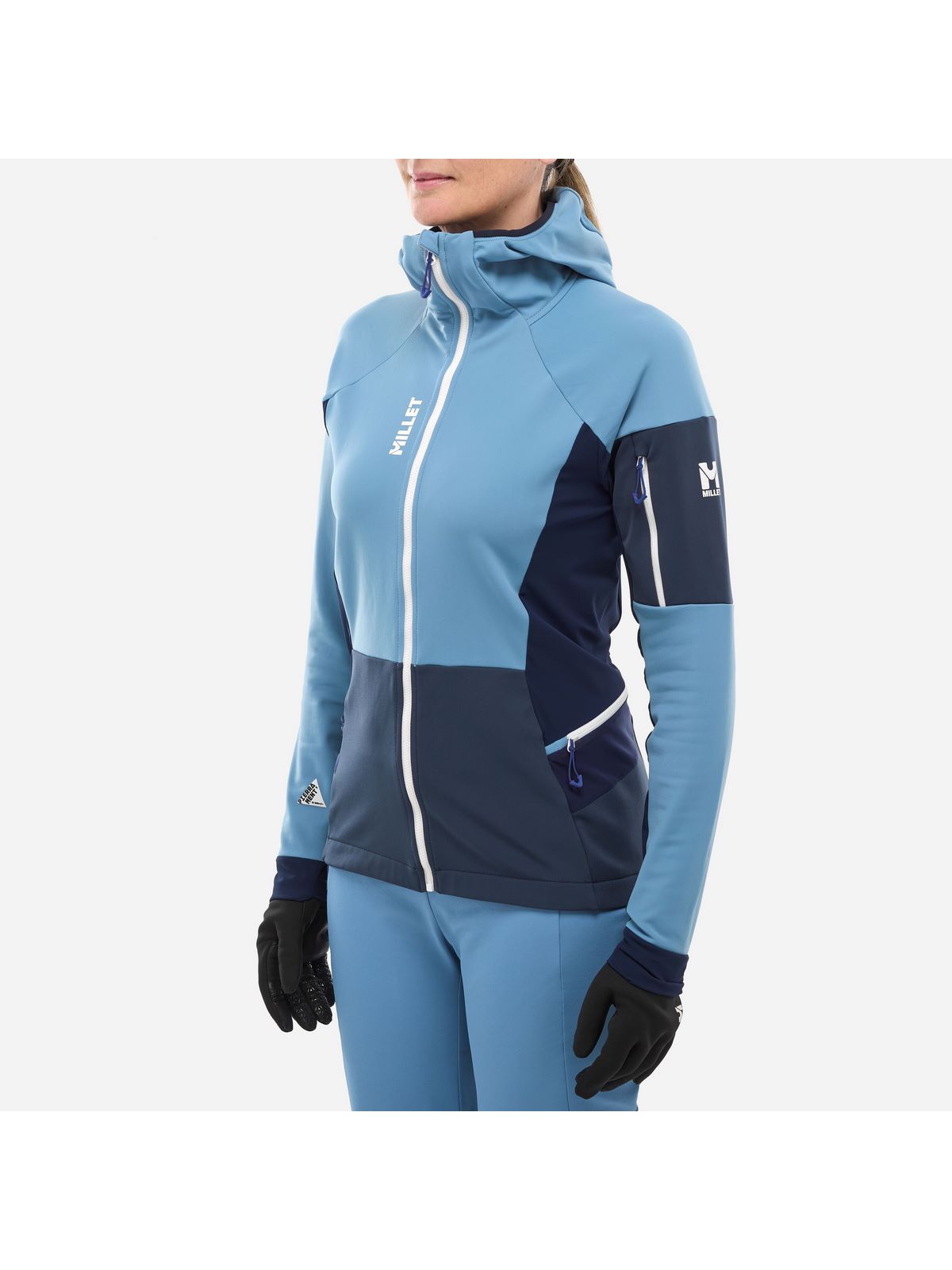 Kurtka narciarska MILLET PIERRAMENT HOODIE niebieska