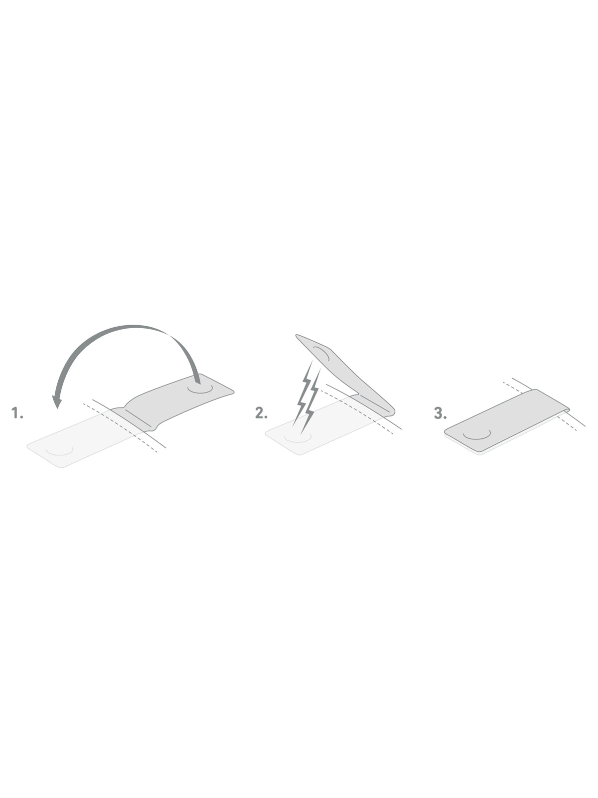 Klip BOOKMAN Clip-on Reflectors różowy