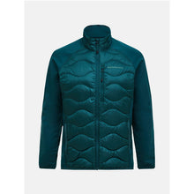 Kurtka puchowa męska PEAK PERFORMANCE M Helium Down Hybrid Jacket kolor zielony
