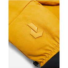 Rękawice narciarskie PEAK PERFORMANCE Leather HIPE Solarcore Insulated Ski Mitten beżowe
