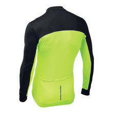 Koszulka rowerowa NORTHWAVE Force 2 Jersey Ls Full Zip czarny/żółty - Adventure Sports
