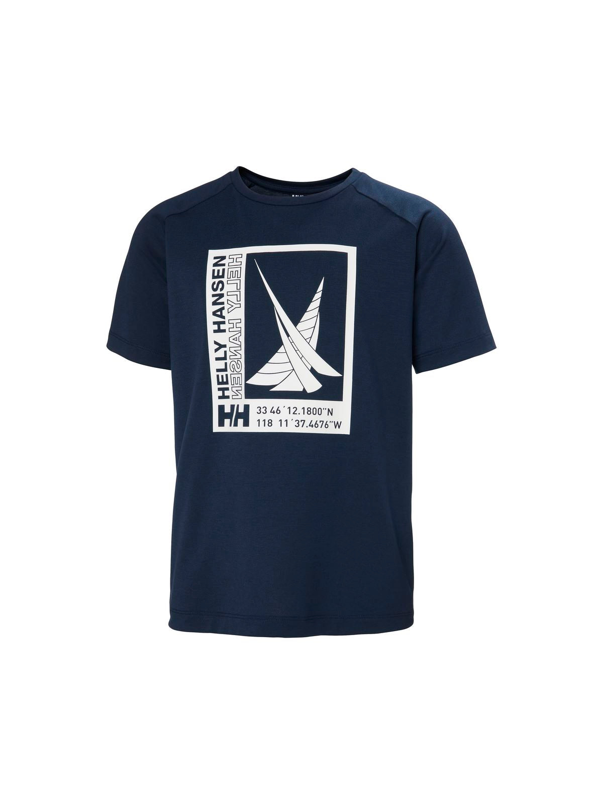 Koszulka HELLY HANSEN Jr Port T-Shirt granatowy