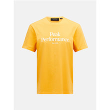 Koszulka PEAK PERFORMANCE Original Tee Men pomarańczowy - Adventure Sports
