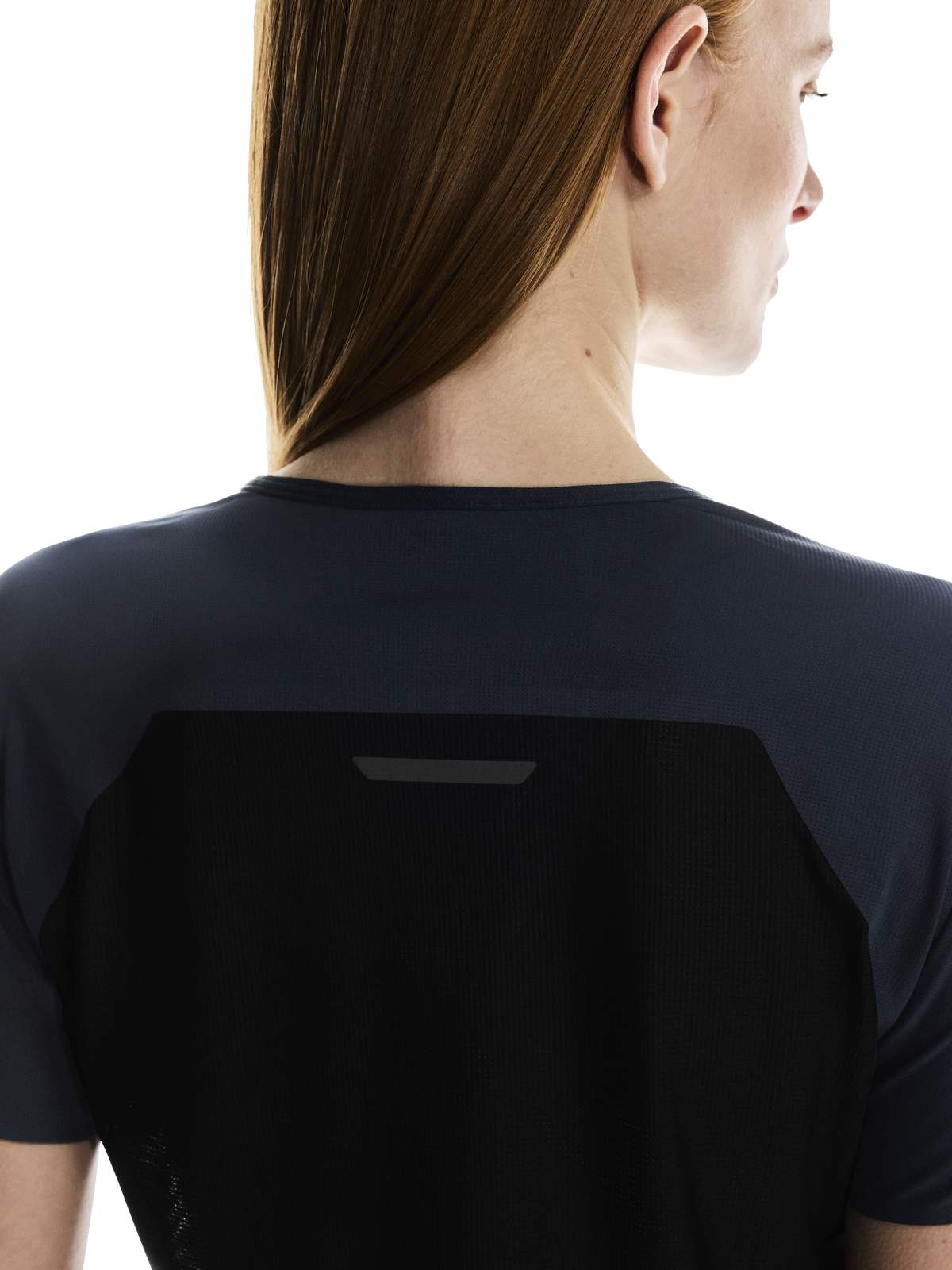 Koszulka damska do biegania On Performance-T granatowo czarny