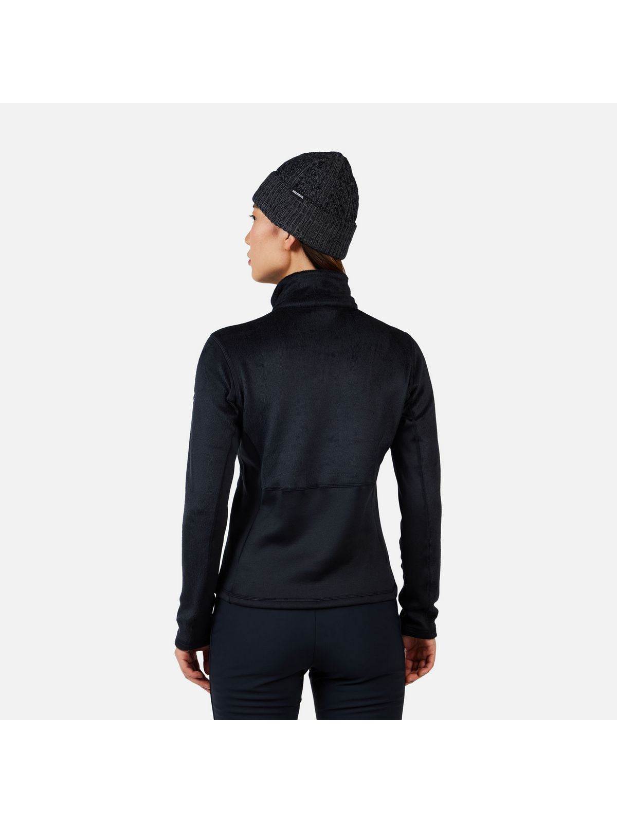 Bluza damska ROSSIGNOL W DIRETTA HZ FLEECE czarna