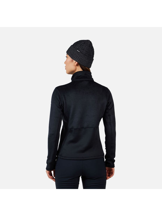 Bluza damska ROSSIGNOL W DIRETTA HZ FLEECE czarna
