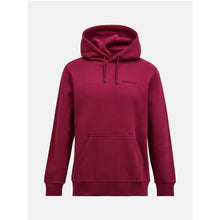 Bluza PEAK PERFORMANCE Original Small Logo Hood Men bordowy

