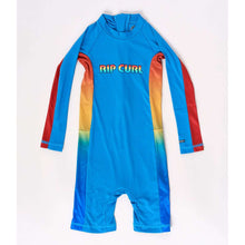 Kostiumdziecięcy do pływania  RIP CURL Boys 0-6 Mumma Lsl Uv Spring - niebieski
