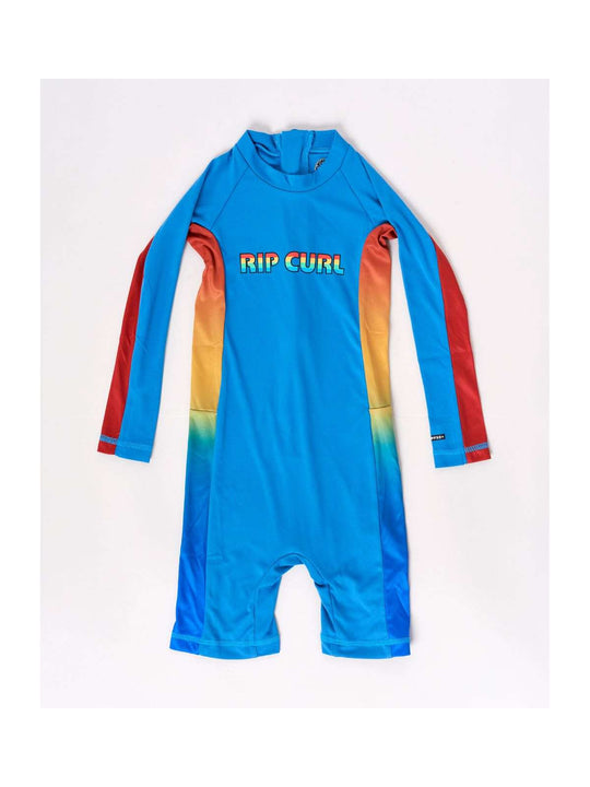 Kostiumdziecięcy do pływania  RIP CURL Boys 0-6 Mumma Lsl Uv Spring - niebieski
