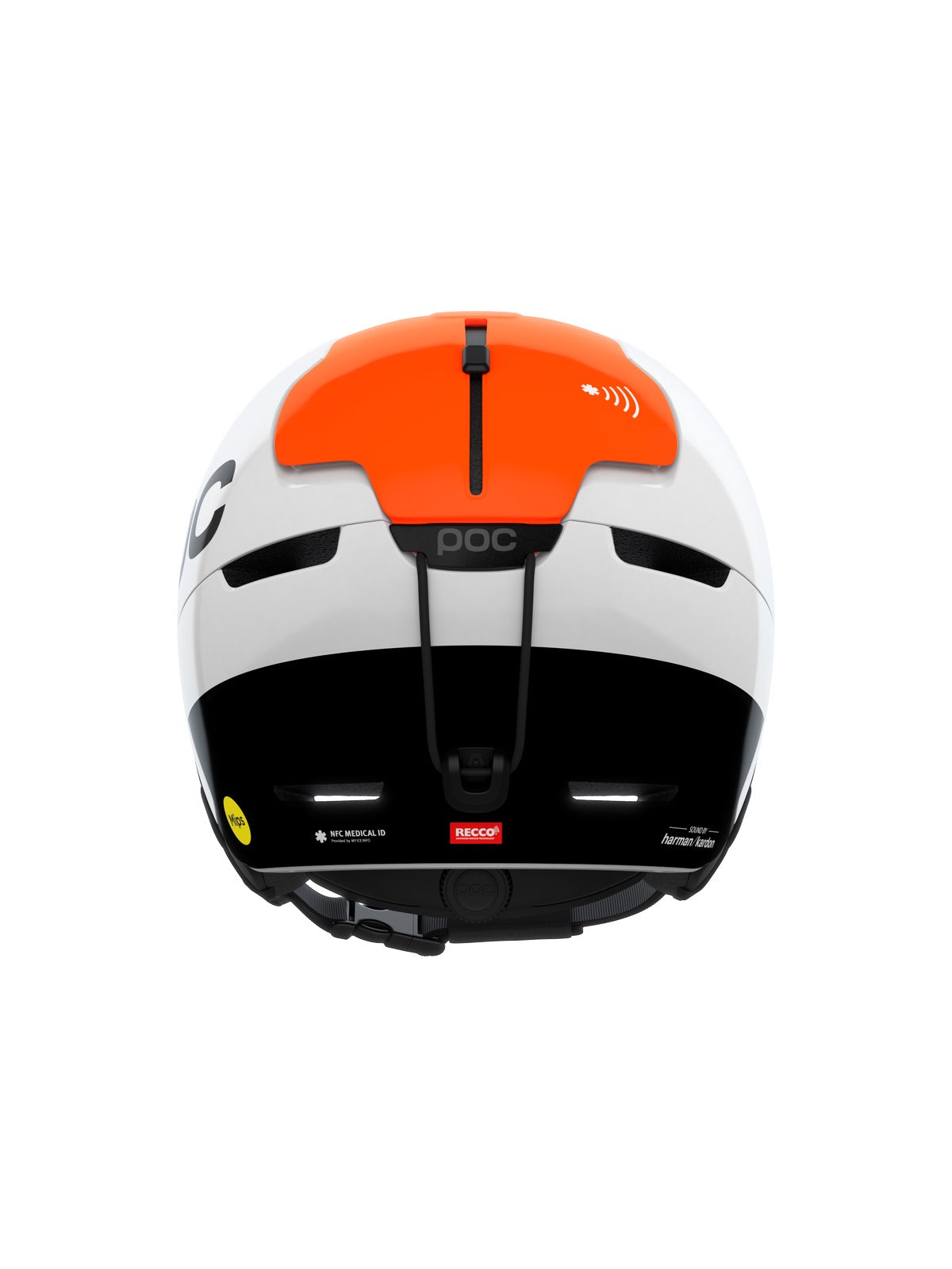 Kask narciarski POC Obex Connect Harman/Kardon biały
