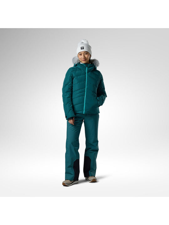 Kurtka narciarska damska ROSSIGNOL W Staci Insulated Jkt zielona
