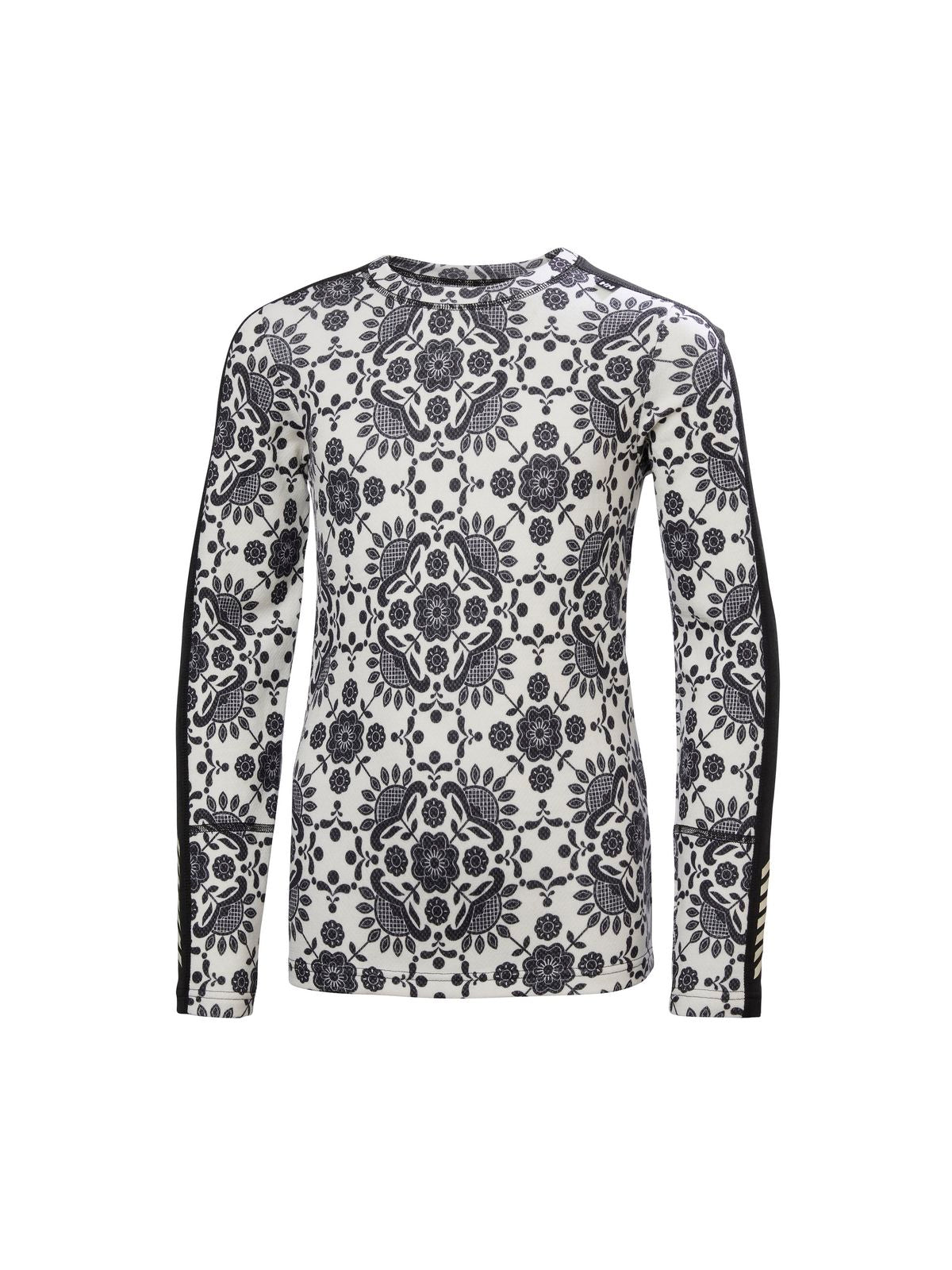 Bielizna termiczna dziecięca HELLY HANSEN JR GRAPHIC LIFA MERINO SET czarna