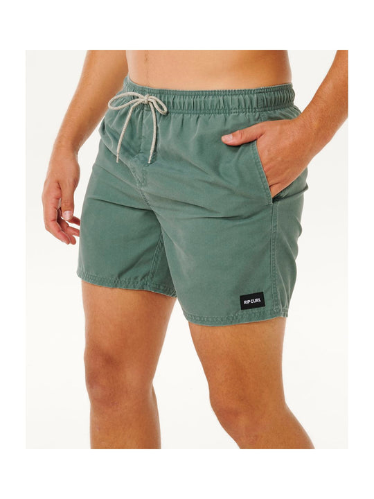Boardshorty męskie RIP CURL Offset Washed Volley zielone
