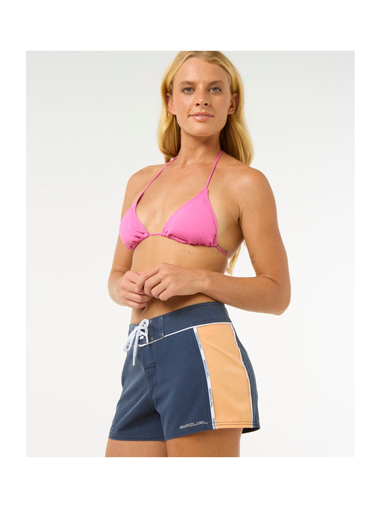 Szorty kąpielowe damskie RIP CURL Las Dalias Performance 3" granatowe
