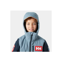 Kurtka narciarska dziecięca HELLY HANSEN Jr Elevate Jacket kolor granatowy

