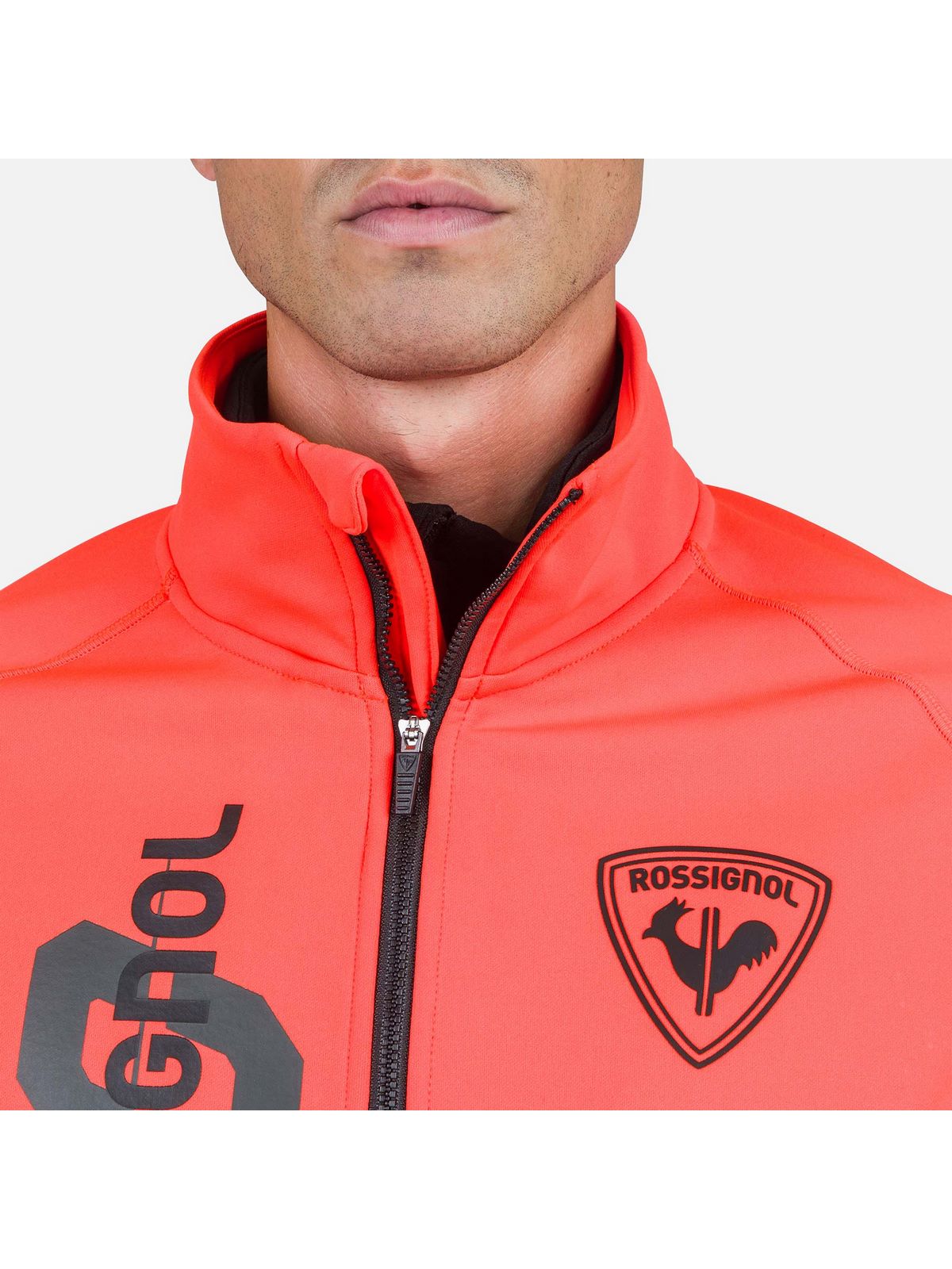 Bluza męska ROSSIGNOL New Hero Classique Clim czerwony