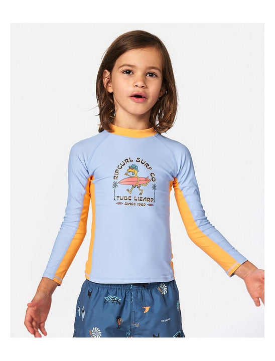 Lycra RIP CURL Grom Energy Upf L/S-Boy niebieski
