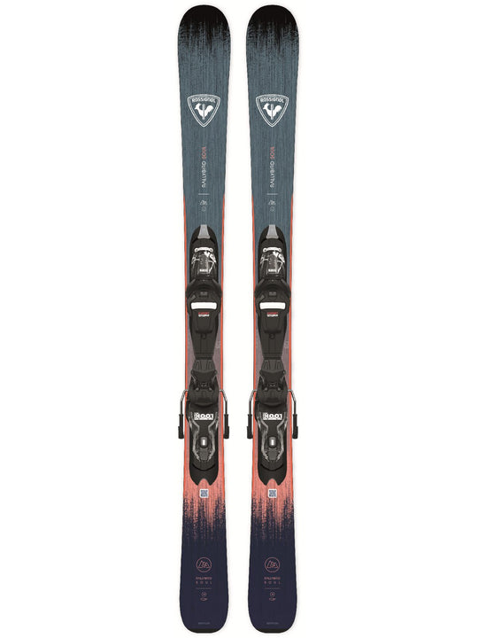 Narty dla dzieci ROSSIGNOL Rallybird Jr + wiązania LOOK Xpress 7 GW B83
