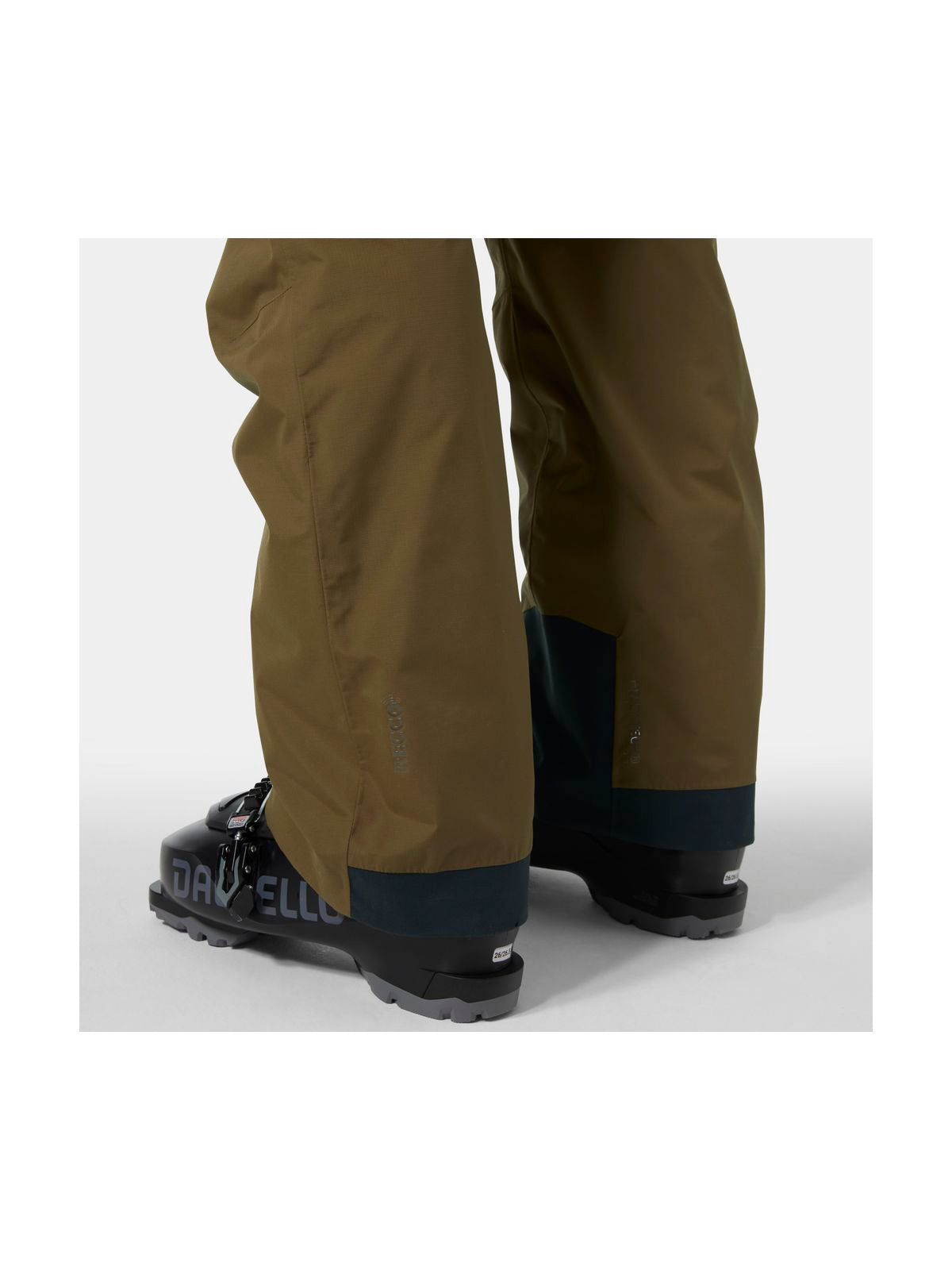 Spodnie narciarskie męskie HELLY HANSEN SOGN BIB CARGO PANT brązowe