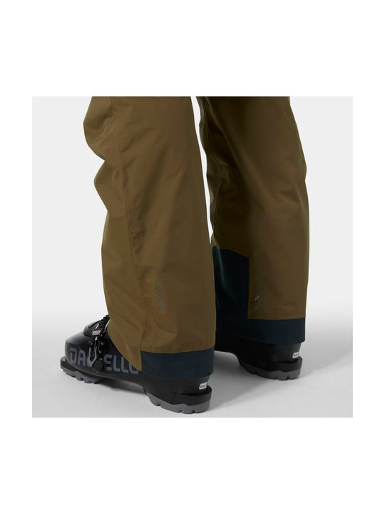 Spodnie narciarskie męskie HELLY HANSEN SOGN BIB CARGO PANT brązowe
