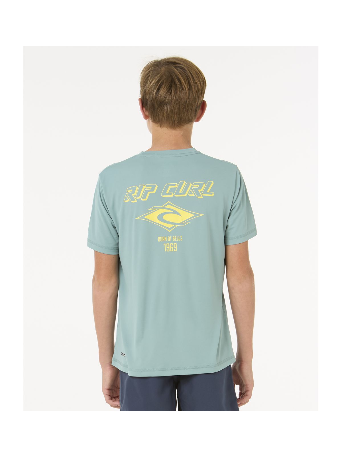 Lycra dziecięca RIP CURL ICONS SURFLITE UPF S/S - BOY niebieska