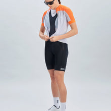 Koszulka rowerowa damska POC W’s Essential Road Logo Jersey pomarańczowa - Adventure Sports
