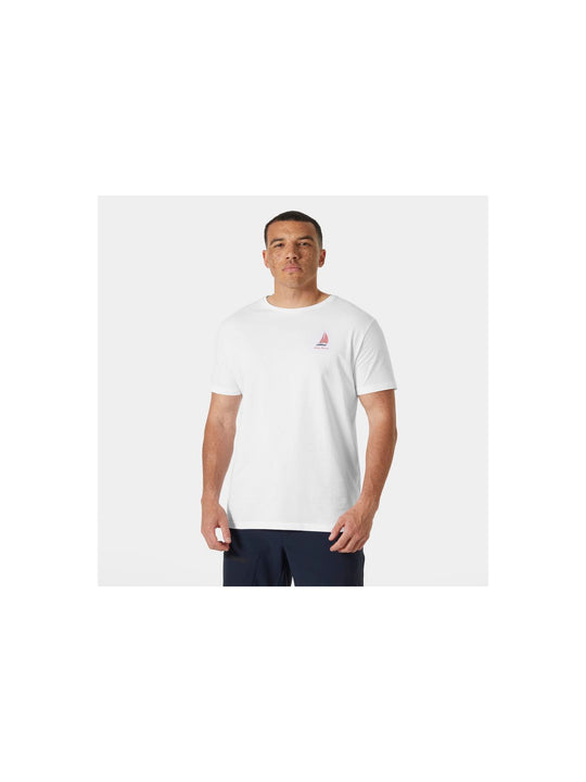 Koszulka HELLY HANSEN SHORELINE T-SHIRT 3. biały - Adventure Sports
