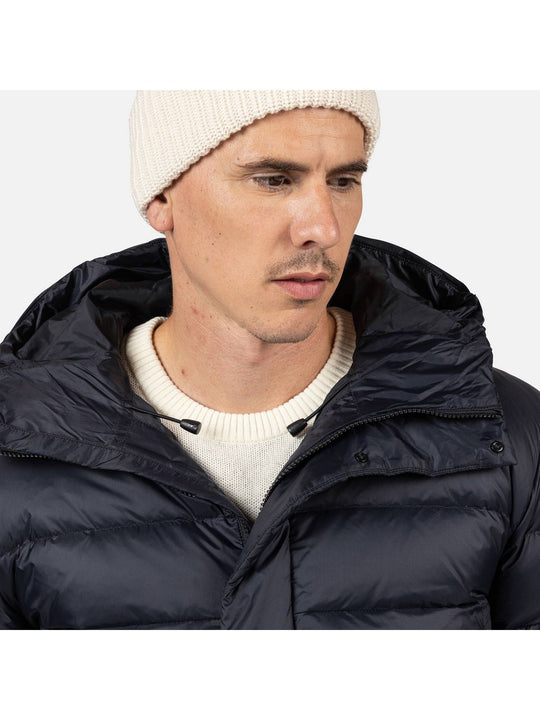 Kurtka męska ROSSIGNOL Aretu Down Hoodie Jkt czarna

