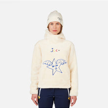 Bluza damska ROSSIGNOL W JCC VALDIZ FLEECE biały
