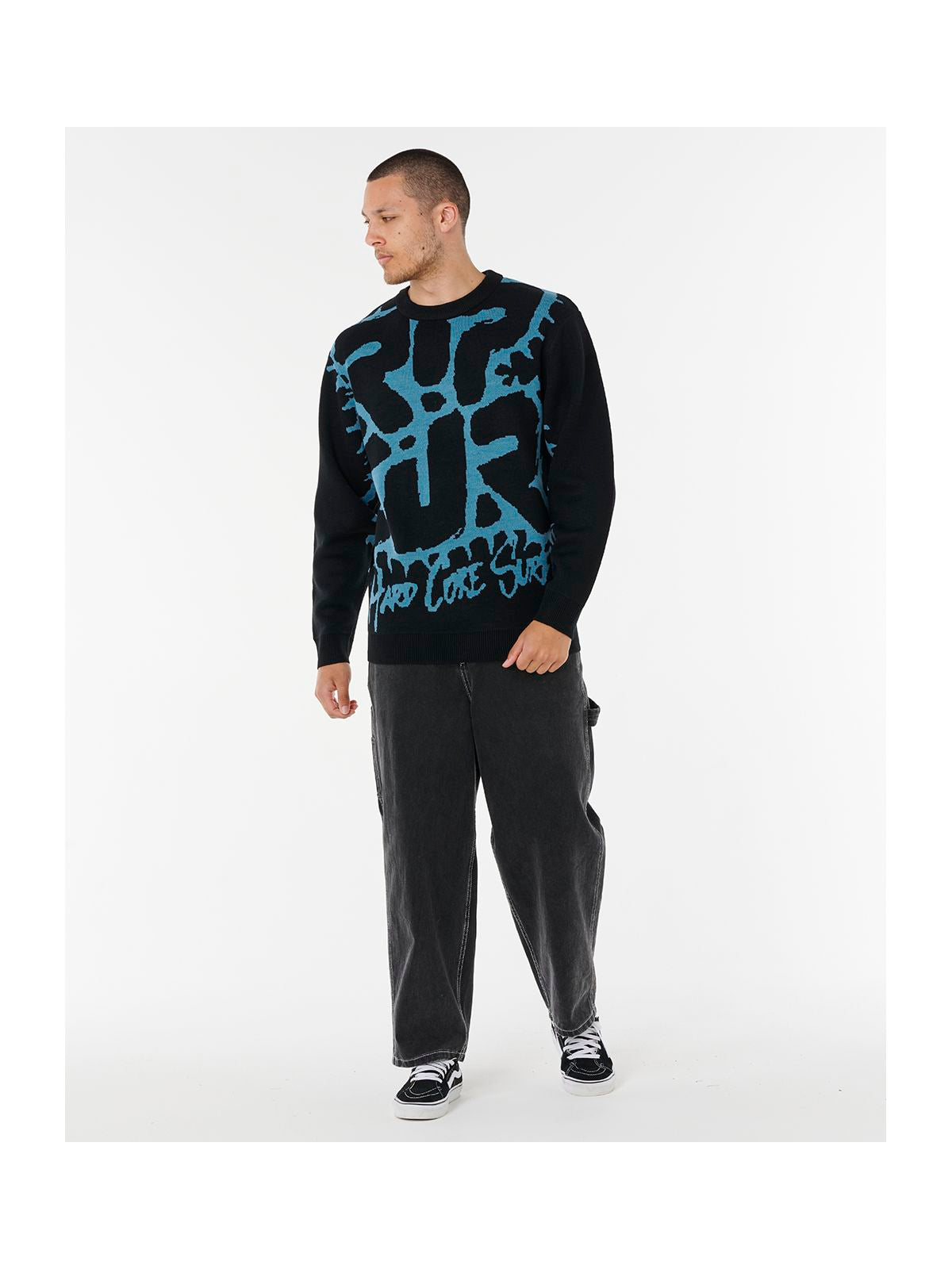 Sweter RIP CURL MIX KNIT czarny