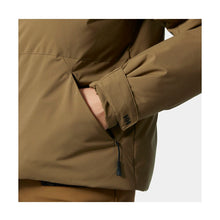 Kurtka narciarska damska HELLY HANSEN W NORA SHORT PUFFY JACKET brązowa
