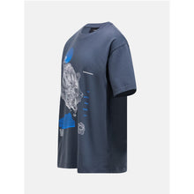 Koszulka PEAK PERFORMANCE M Graphic Tee granatowy
