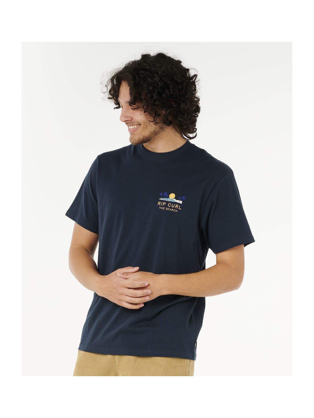 Koszulka RIP CURL Aots - Cody Welsh Tee granatowy - Adventure Sports