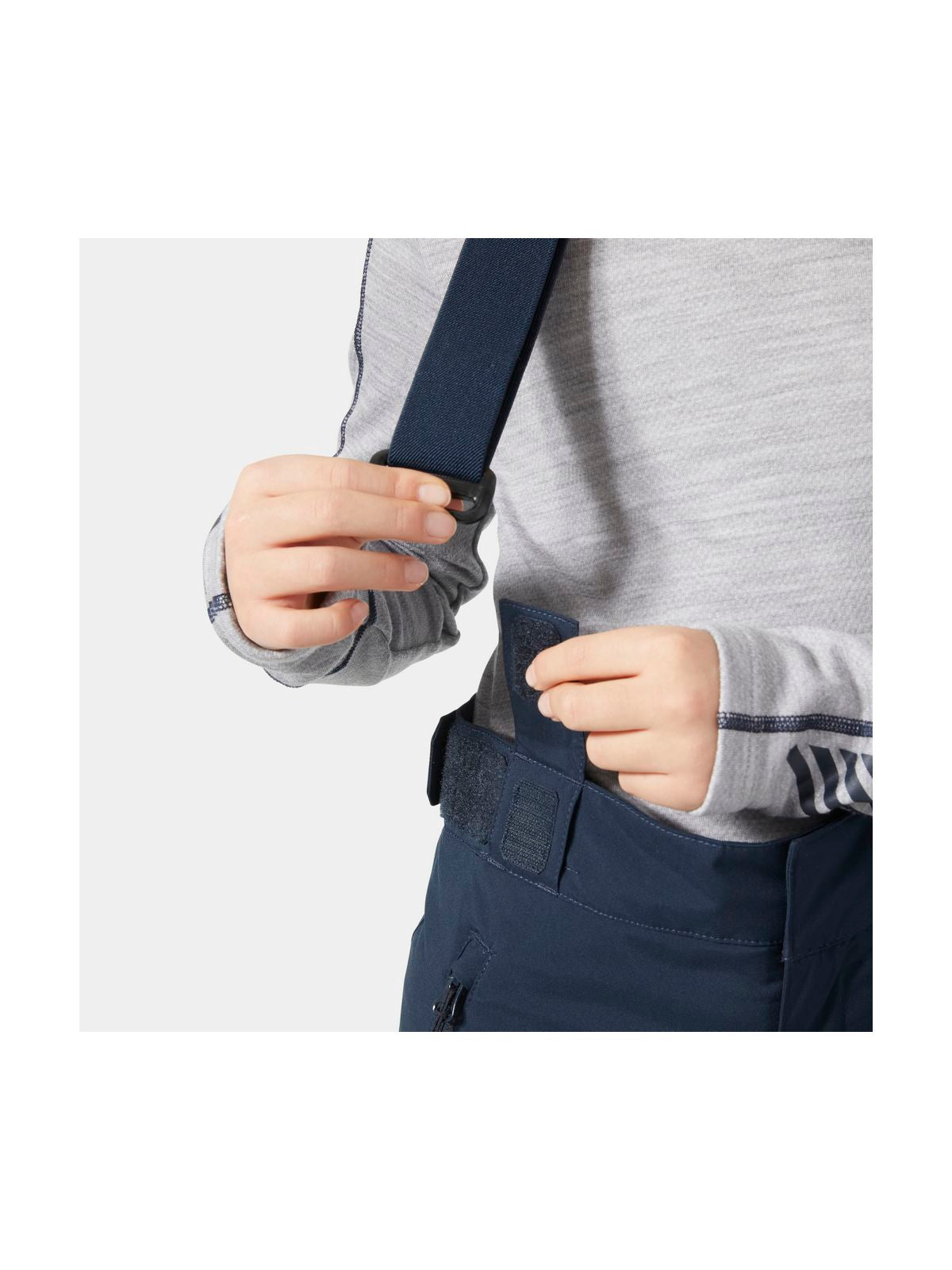 Spodnie narciarskie dziecięce HELLY HANSEN JR NO LIMITS 2.0 PANT granatowe