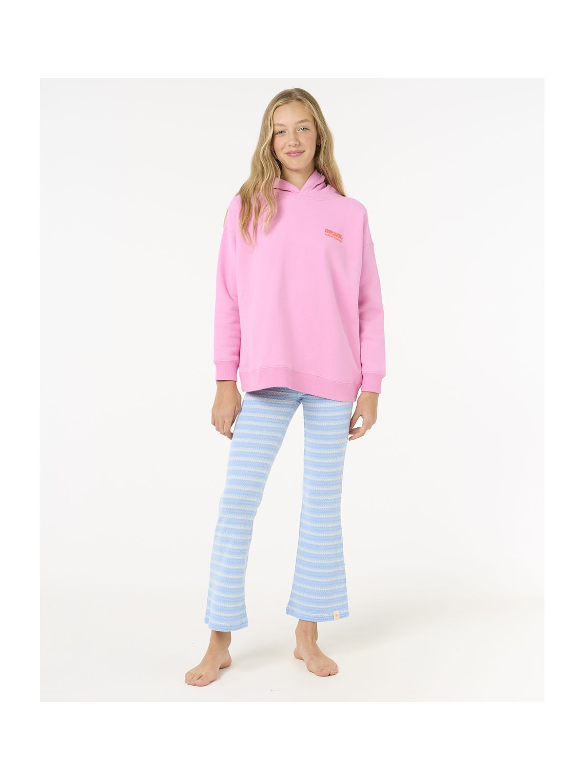 Bluza RIP CURL Surf Puff Hood-Girl różowy