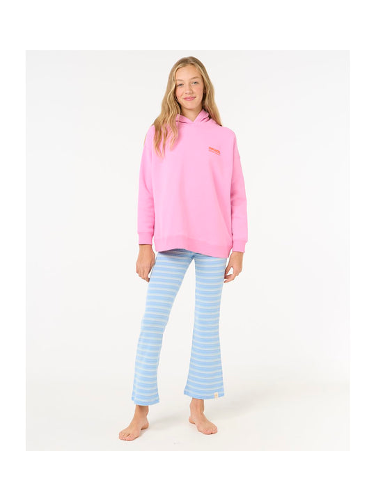 Bluza RIP CURL Surf Puff Hood-Girl różowy
