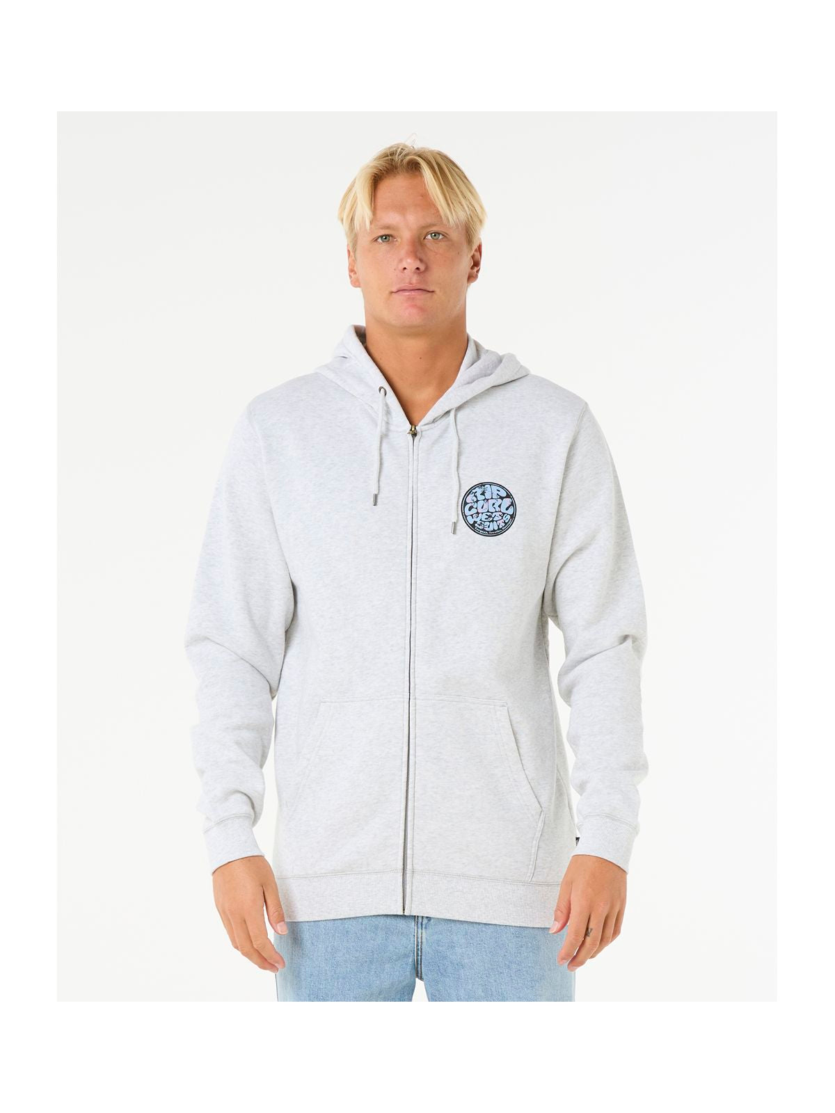 Bluza RIP CURL Wettie Passage Icon Zip Thru biała