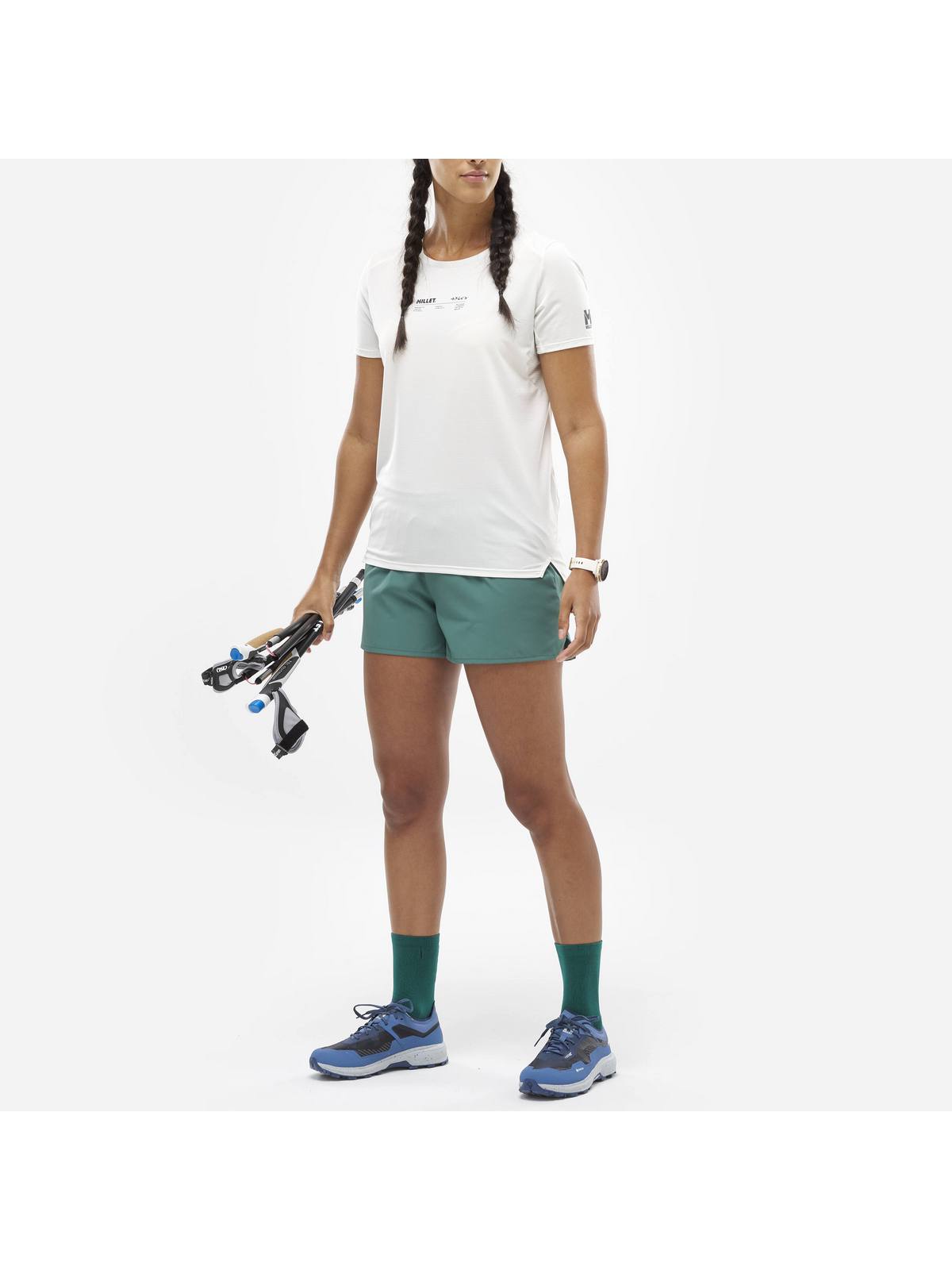 Koszulka MILLET INTENSE TS SS W beżowy - Adventure Sports