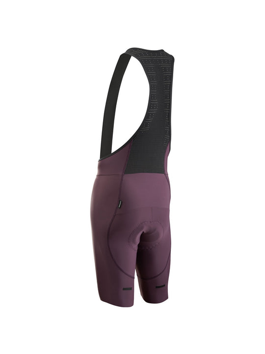 Spodenki rowerowe NORTHWAVE Fast Bibshort bordowe
