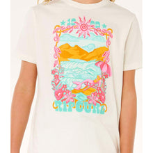 Koszulka dziewczęca RIP CURL Sunshine Squad Band Tee - Girl biała
