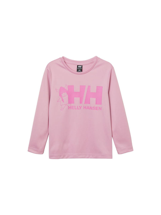 Koszulka dziecięca HELLY HANSEN K Hh Tech Graphic Ls Top różowa
