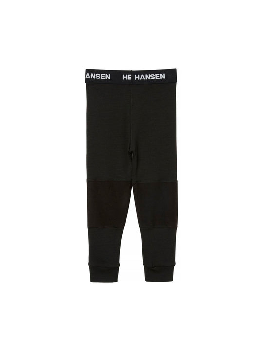 Bielizna termiczna dziecięca HELLY HANSEN K GRAPHIC LIFA MERINO SET czarna
