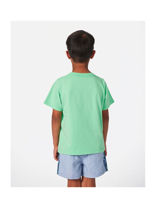 Koszulka RIP CURL Grom Energy Lizard Tee - Boy zielony
