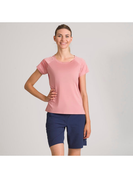 T-Shirt ROSSIGNOL W Tech Light Tee - rozowy - Koszulka - Adventure Sports
