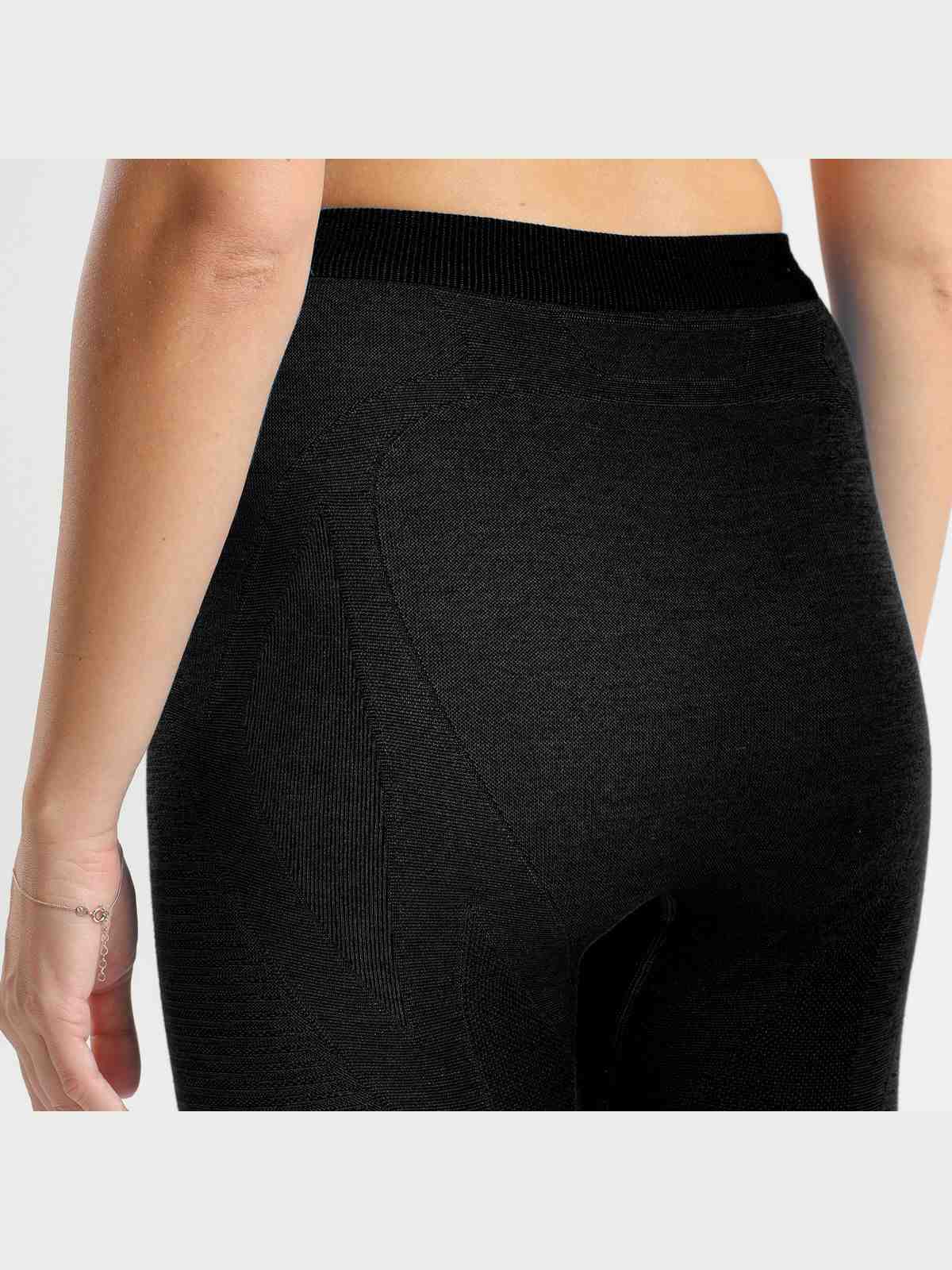 Legginsy damskie UYN W ELEVATYON BIOMORPH UW PANTS LONG kolor czarny