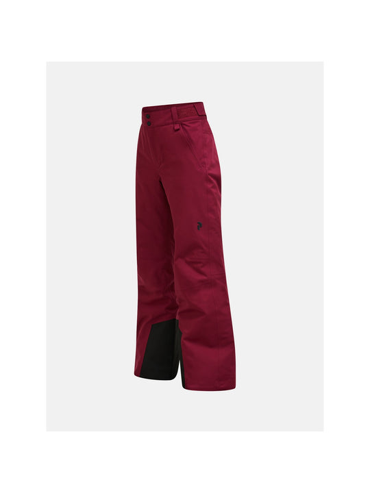 Spodnie PEAK PERFORMANCE JR Anima Insulated Pants bordowy
